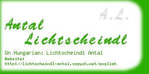 antal lichtscheindl business card